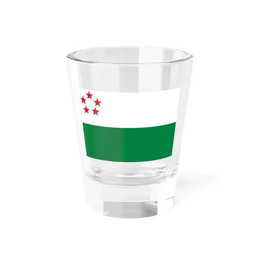 Flag of Milagro (Ecuador) Shot Glass 1.5oz 1.5oz - Go Mug Yourself