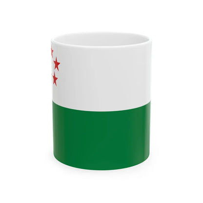 Flag of Milagro (Ecuador) White Coffee Mug 11oz - Go Mug Yourself
