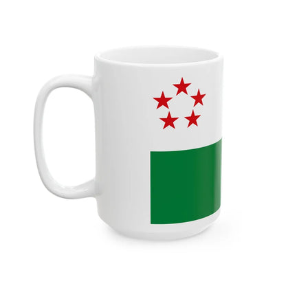 Flag of Milagro Ecuador - White Coffee Mug-Go Mug Yourself