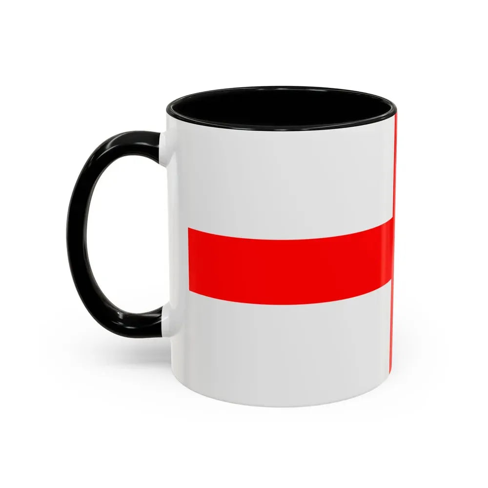 Flag of Milan Italy - Accent Coffee Mug - Go Mug Yourself