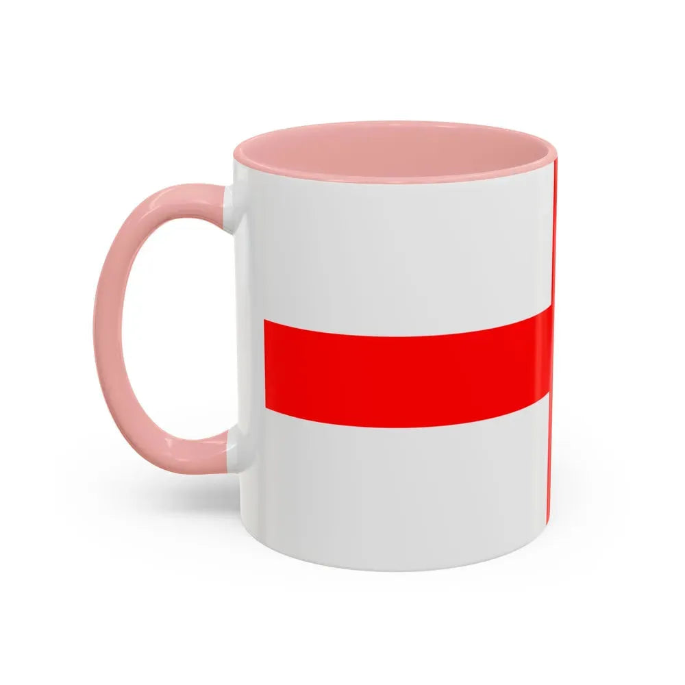 Flag of Milan Italy - Accent Coffee Mug - Go Mug Yourself