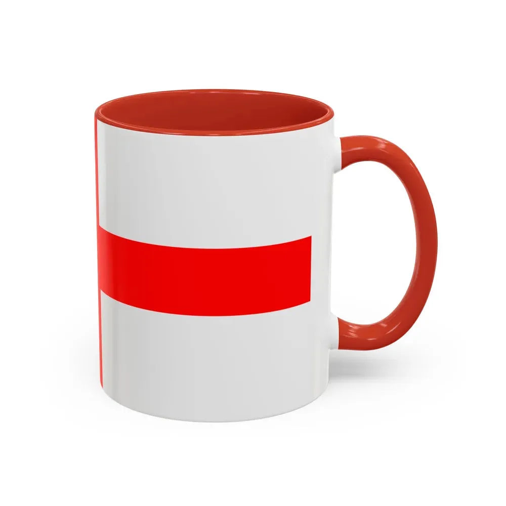 Flag of Milan Italy - Accent Coffee Mug - Go Mug Yourself