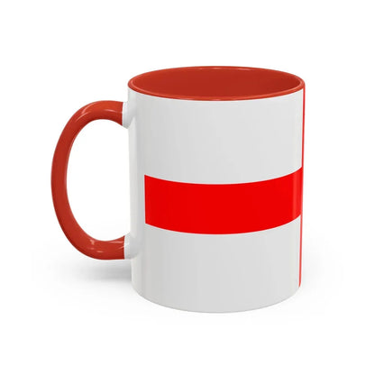 Flag of Milan Italy - Accent Coffee Mug - Go Mug Yourself