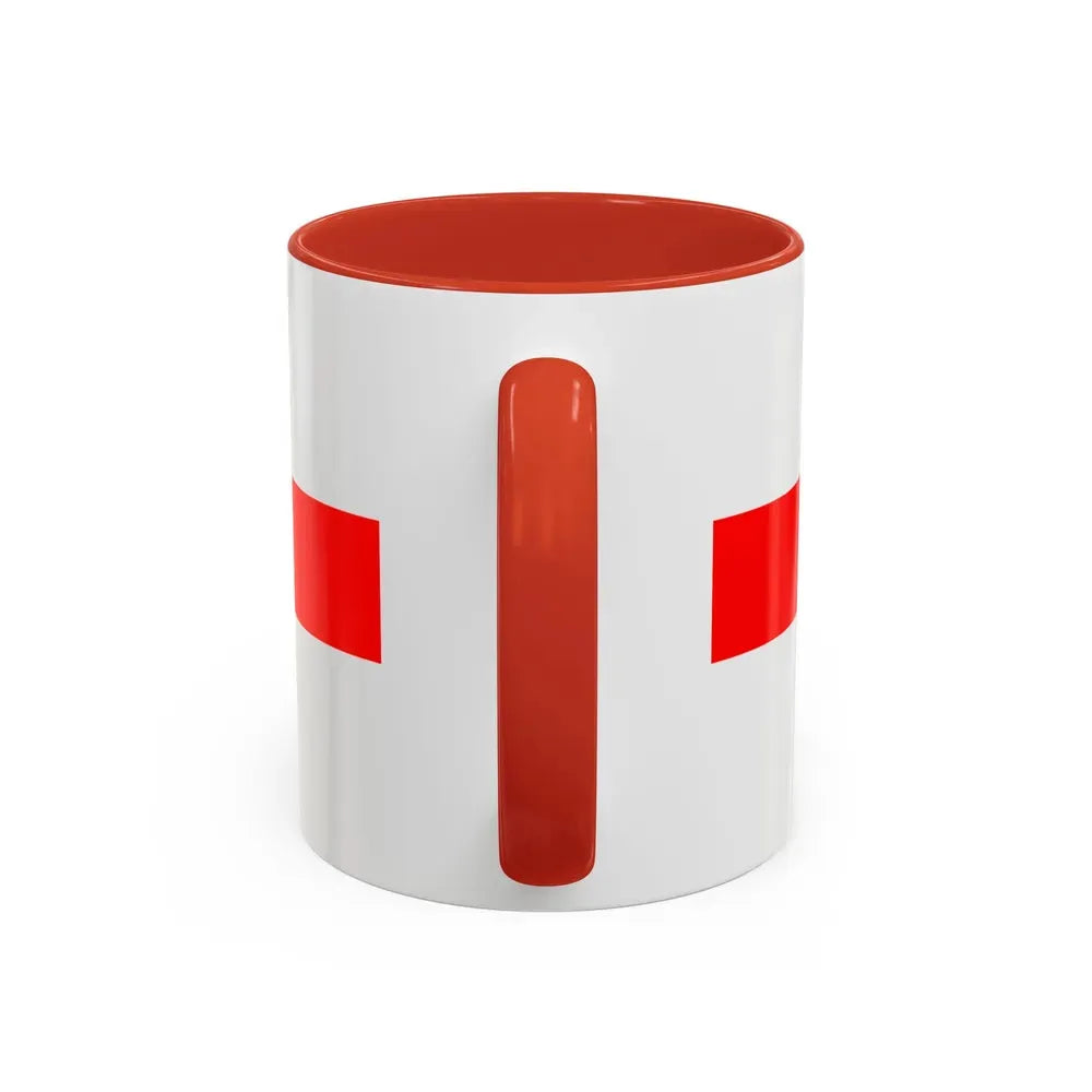Flag of Milan Italy - Accent Coffee Mug - Go Mug Yourself