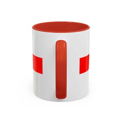 Flag of Milan Italy - Accent Coffee Mug - Go Mug Yourself