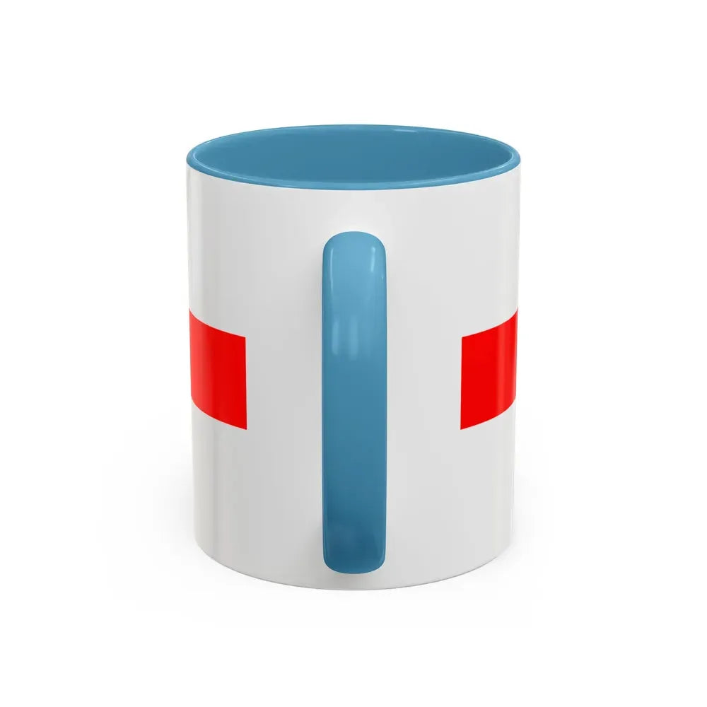 Flag of Milan Italy - Accent Coffee Mug - Go Mug Yourself
