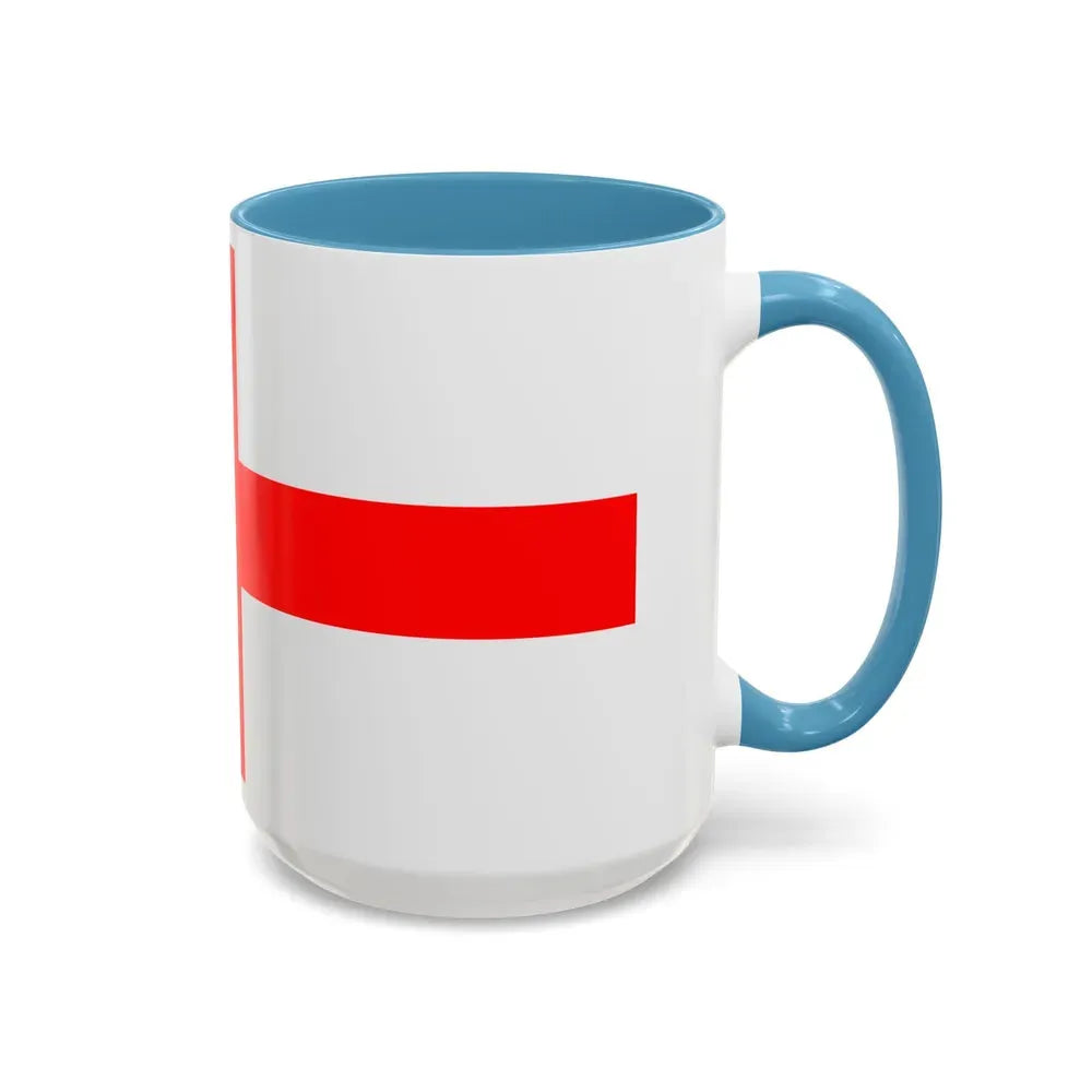 Flag of Milan Italy - Accent Coffee Mug - Go Mug Yourself