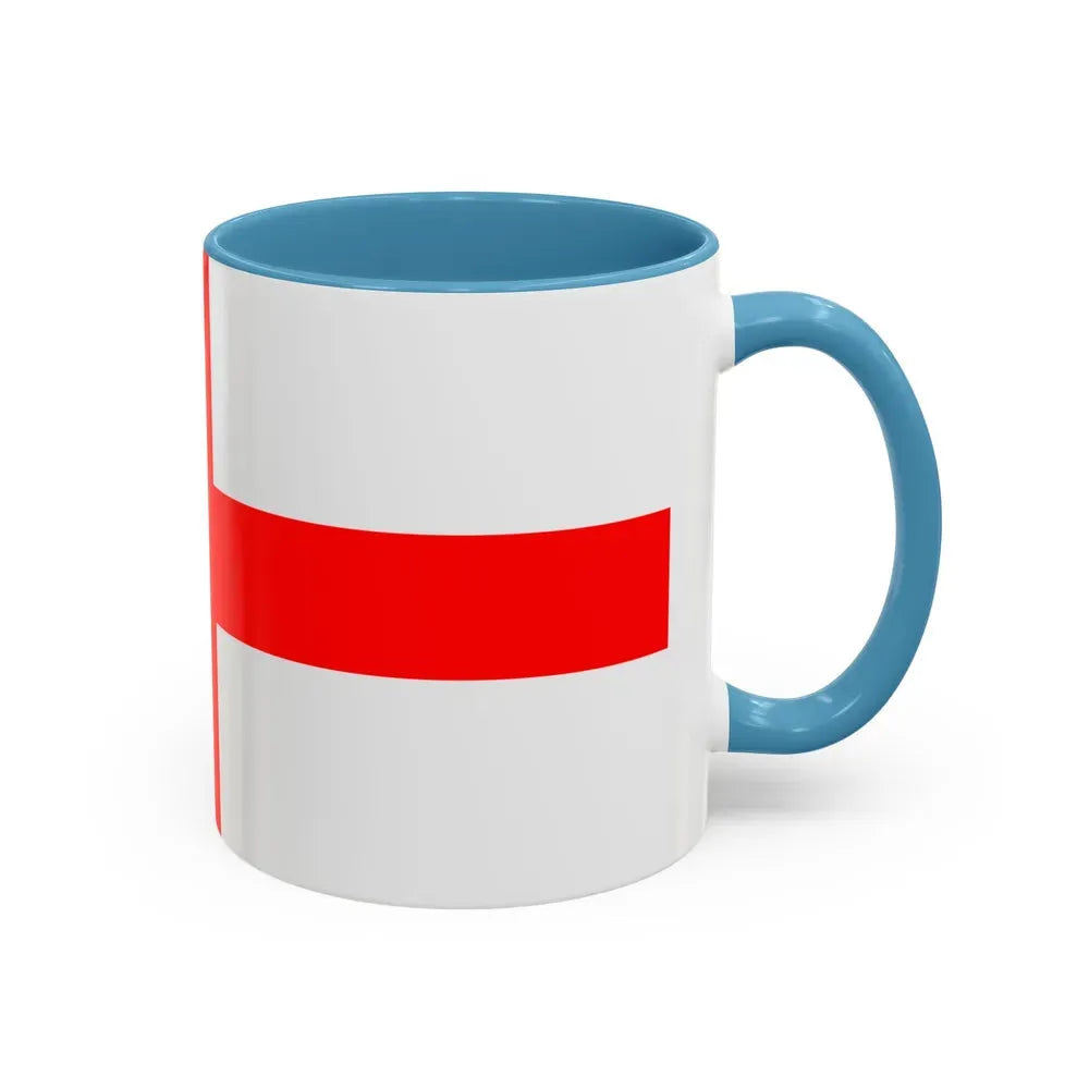 Flag of Milan Italy - Accent Coffee Mug - Go Mug Yourself