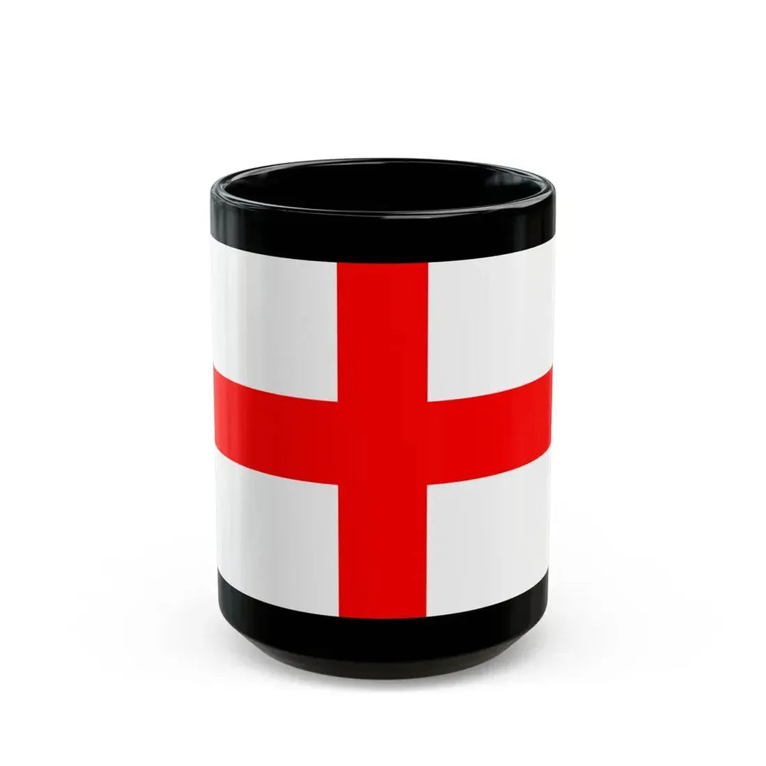 Flag of Milan Italy - Black Coffee Mug 15oz - Go Mug Yourself