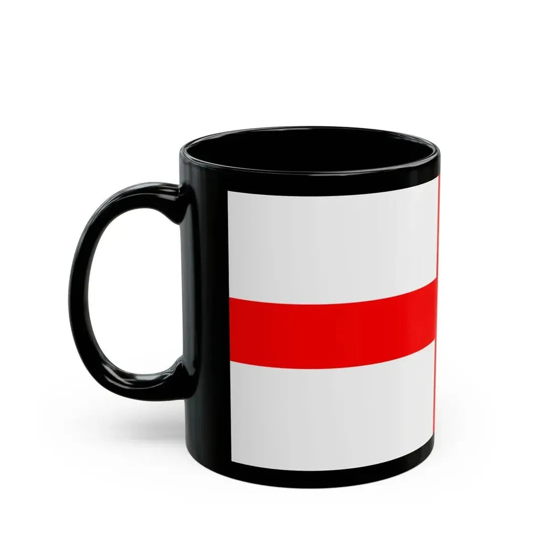 Flag of Milan Italy - Black Coffee Mug - Go Mug Yourself