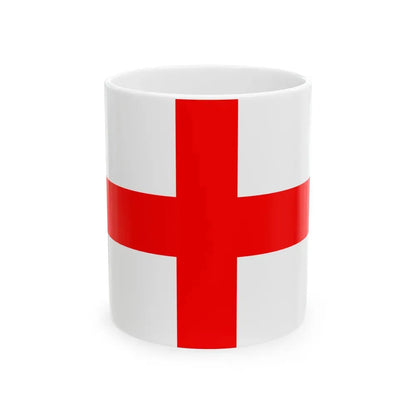 Flag of Milan Italy - White Coffee Mug 11oz - Go Mug Yourself