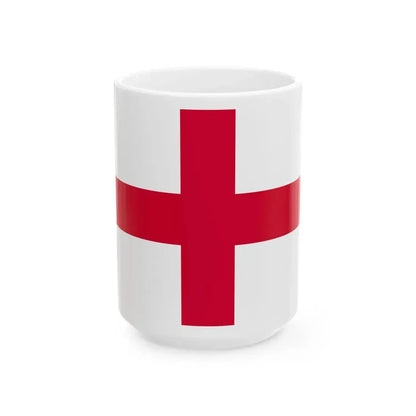 Flag of Milan (Italy) White Coffee Mug 15oz - Go Mug Yourself