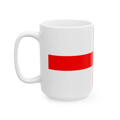 Flag of Milan Italy - White Coffee Mug-Go Mug Yourself