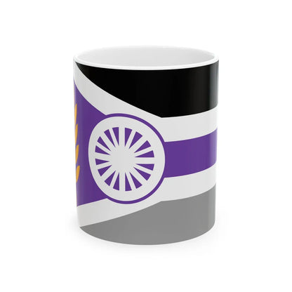 Flag of Milford Nebraska (United States) White Coffee Mug 11oz - Go Mug Yourself