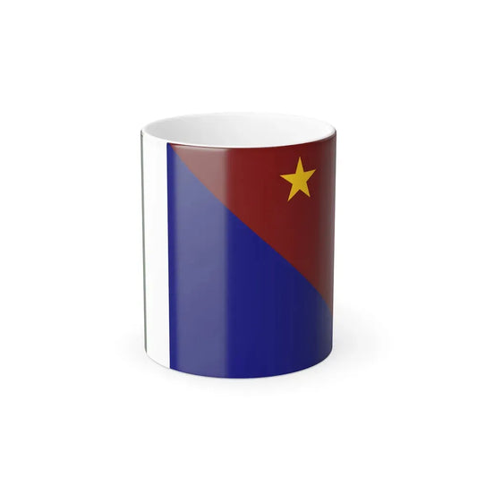 Flag of Milne Bay Papa New Guinea - Color Changing Coffee Mug 11oz - Go Mug Yourself