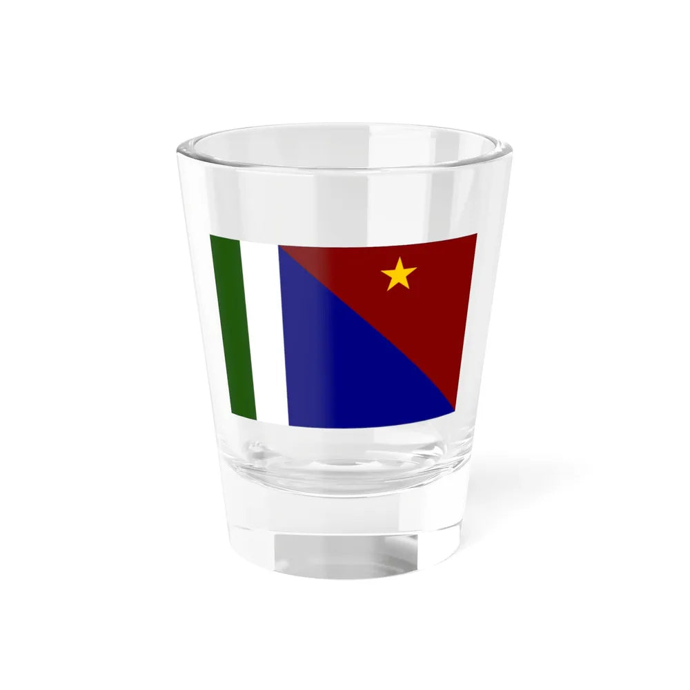 Flag of Milne Bay Papa New Guinea - Shot Glass 1.5oz 1.5oz - Go Mug Yourself