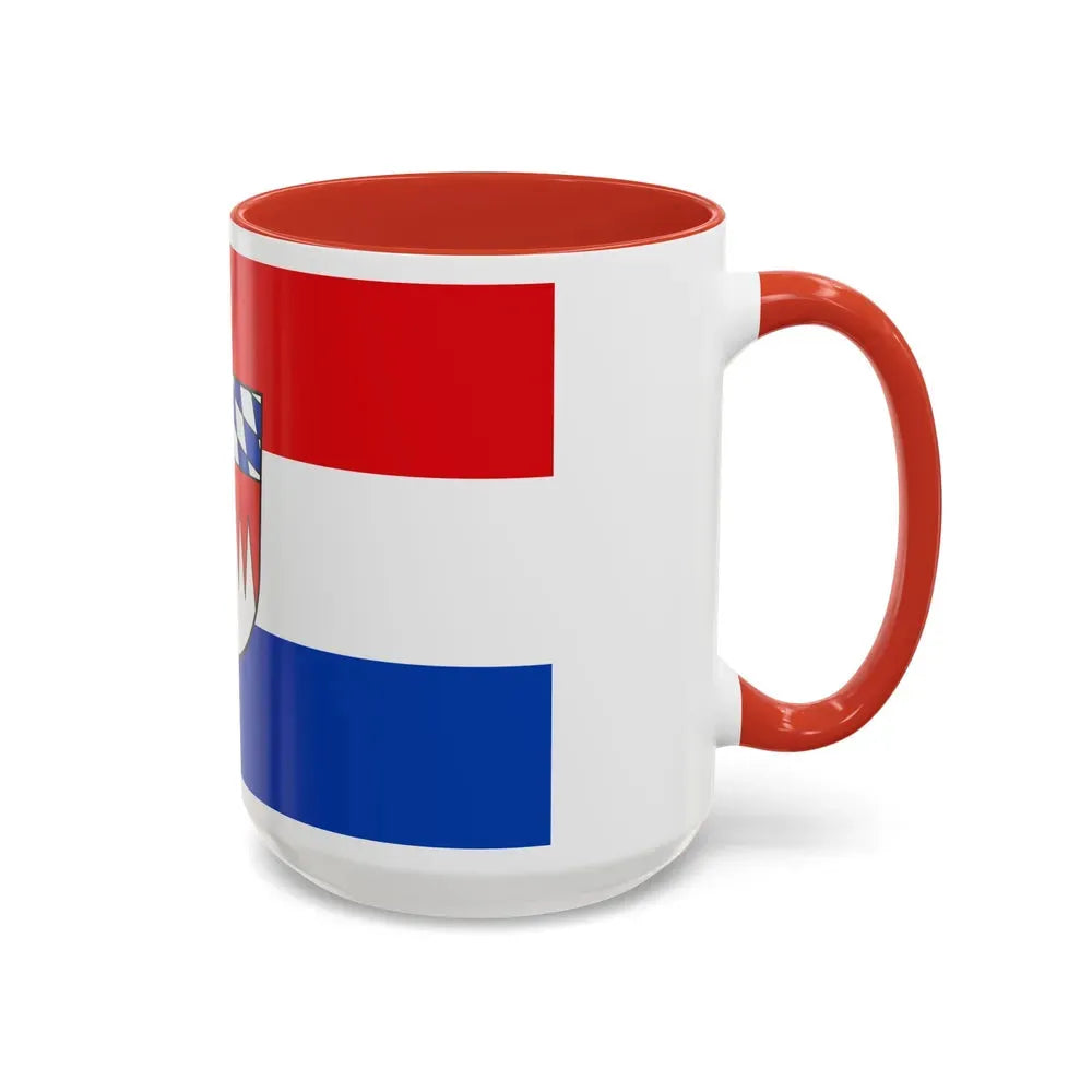 Flag of Miltenberg Germany - Accent Coffee Mug - Go Mug Yourself