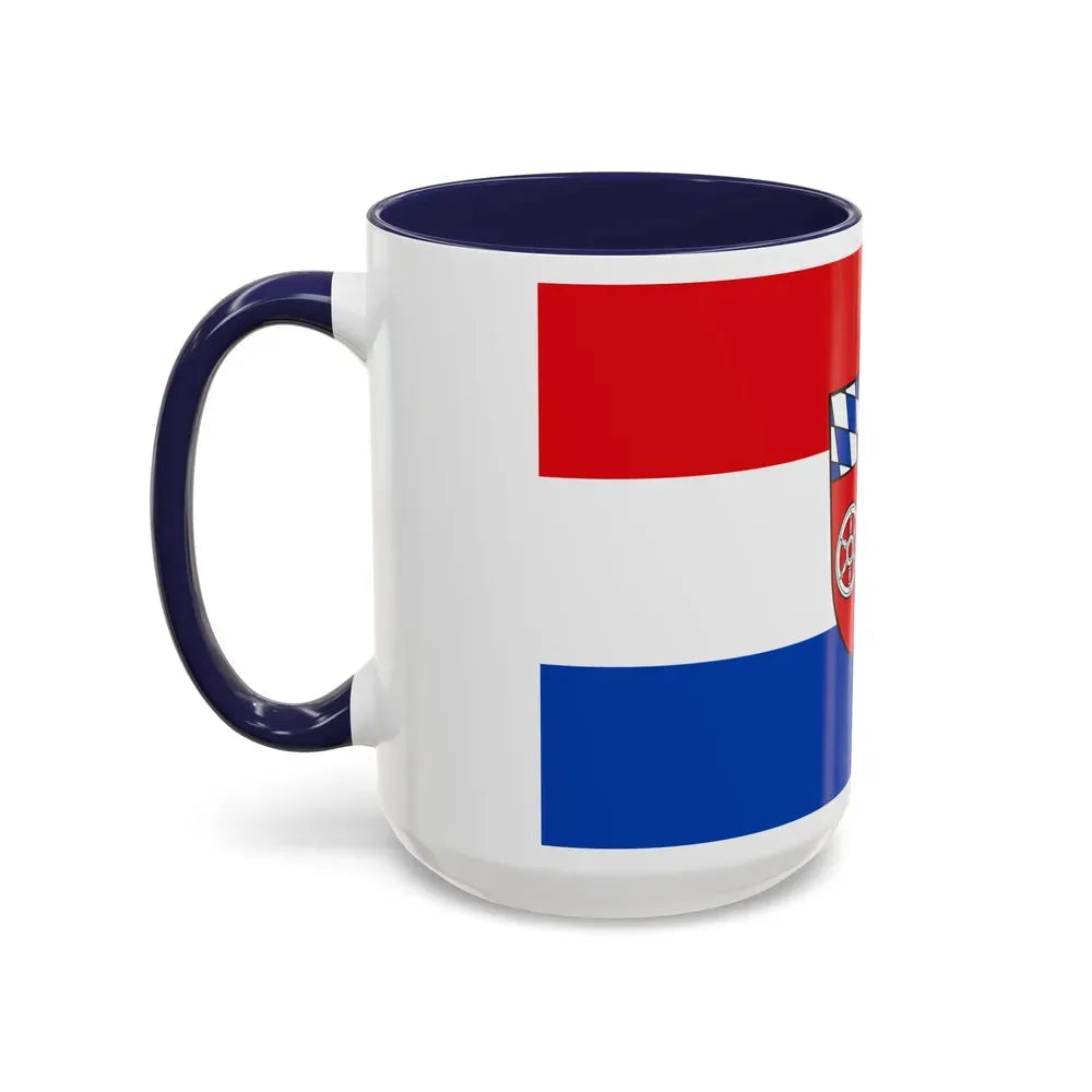 Flag of Miltenberg Germany - Accent Coffee Mug - Go Mug Yourself