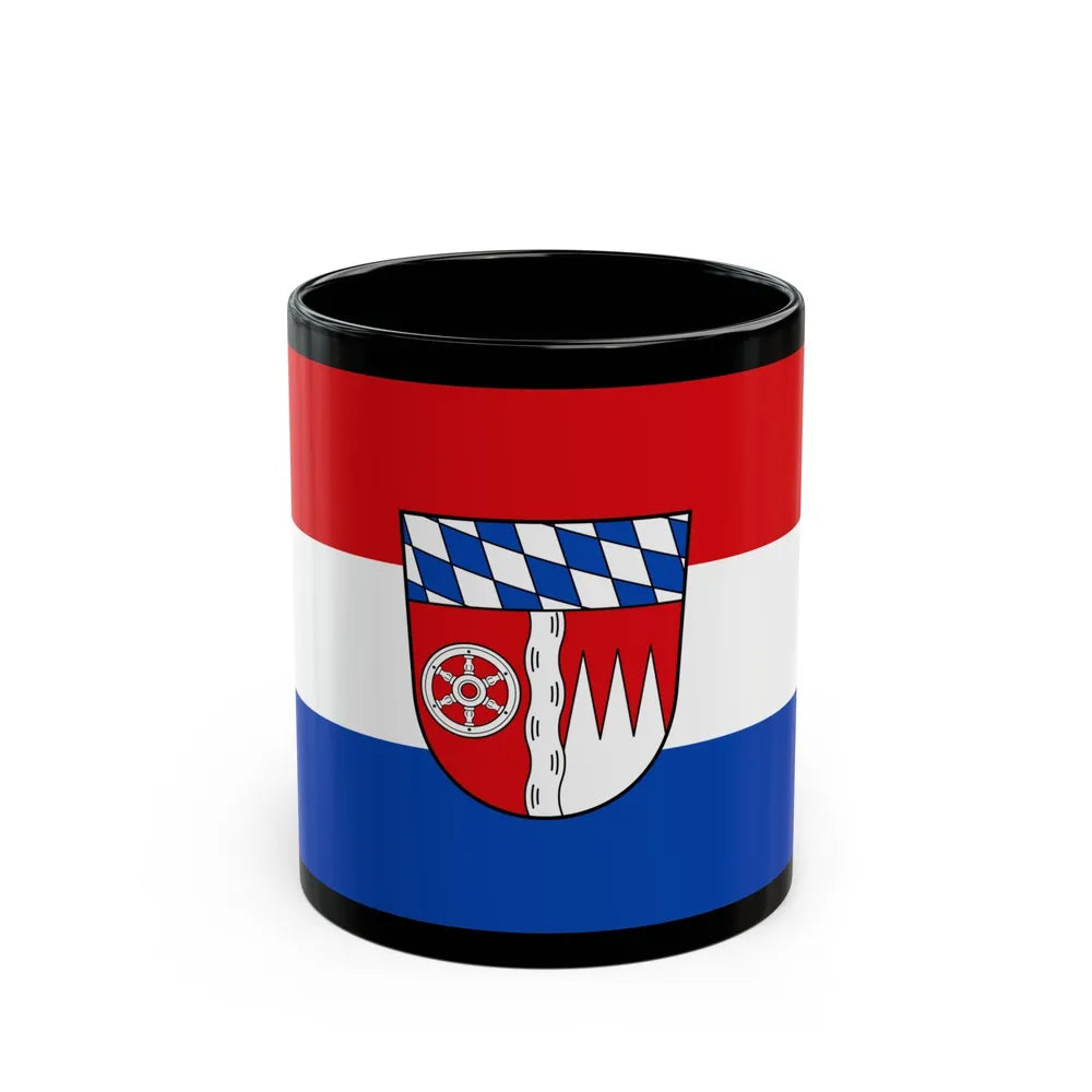 Flag of Miltenberg Germany - Black Coffee Mug-11oz-Go Mug Yourself