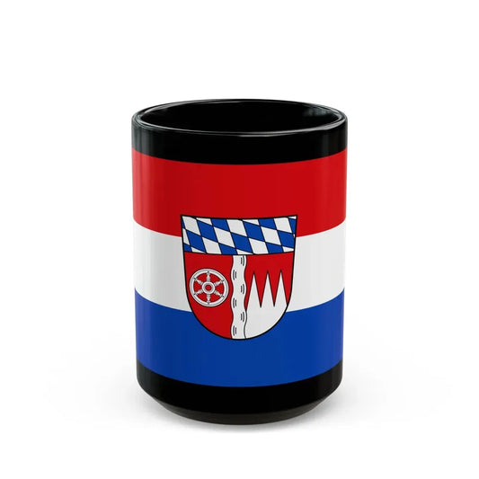Flag of Miltenberg Germany - Black Coffee Mug 15oz - Go Mug Yourself