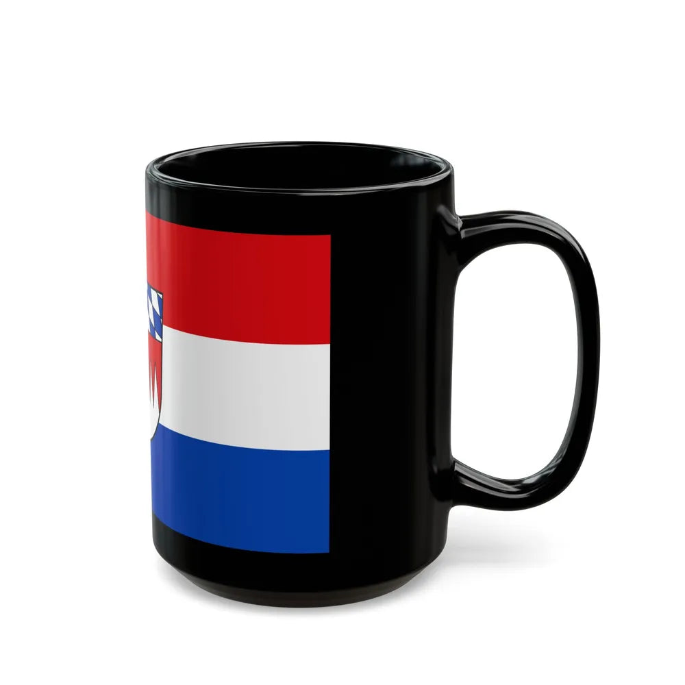 Flag of Miltenberg Germany - Black Coffee Mug-Go Mug Yourself