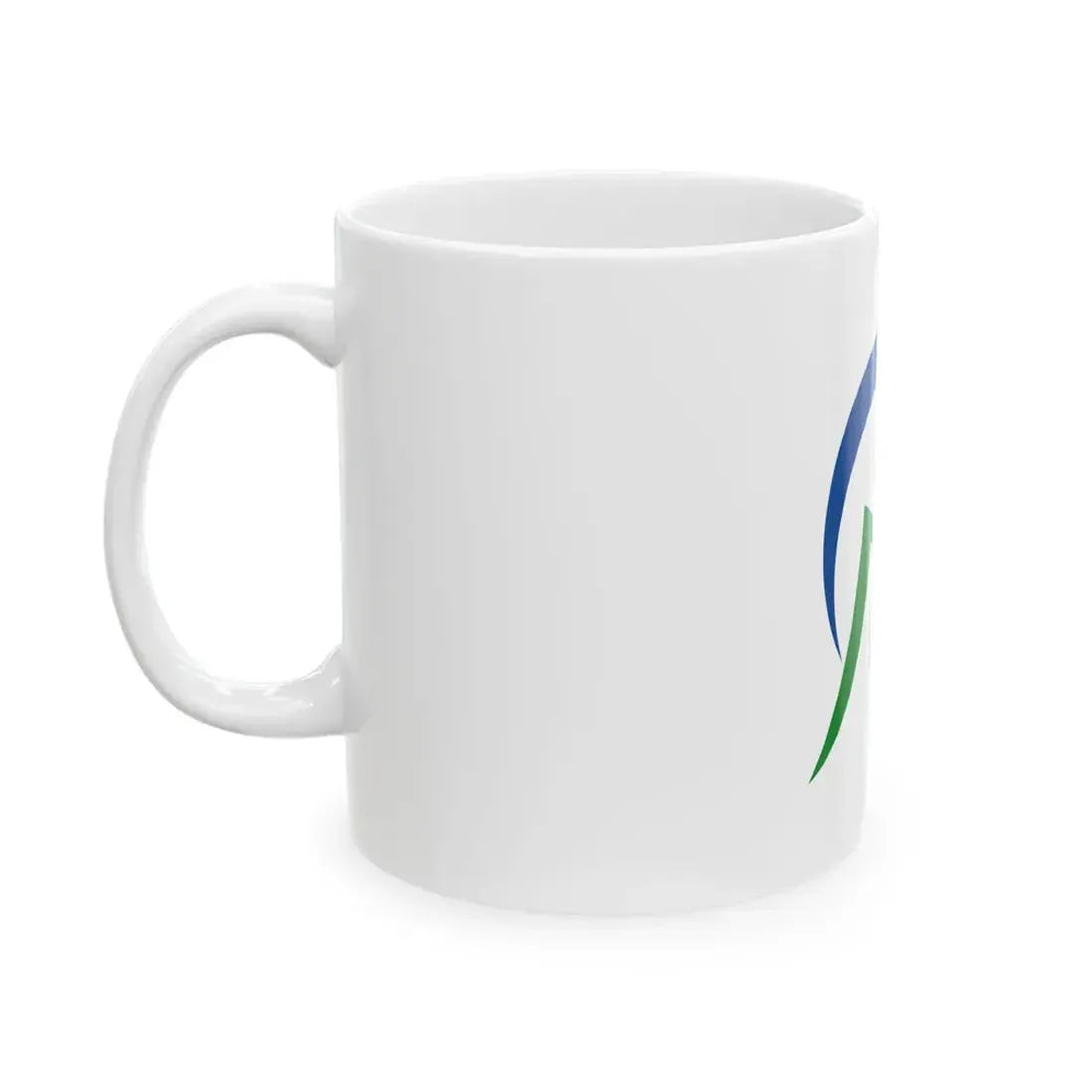 Flag of Mimasaka Okayama (Japan) White Coffee Mug - Go Mug Yourself