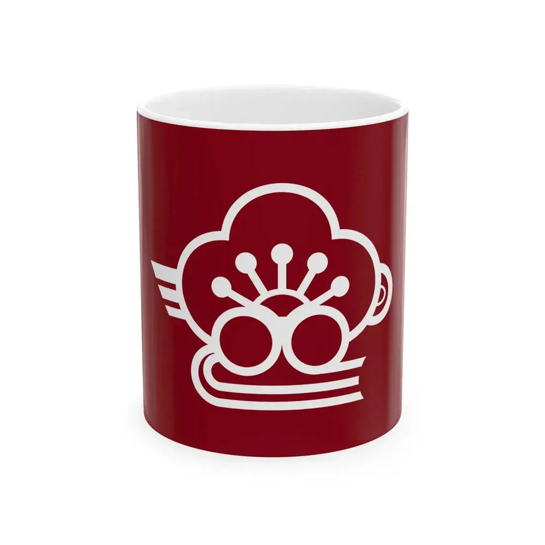 Flag of Minabegawa Wakayama (Japan) White Coffee Mug 11oz - Go Mug Yourself