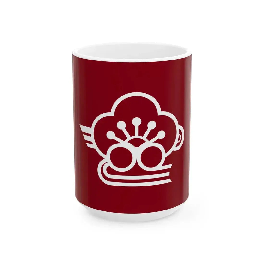 Flag of Minabegawa Wakayama (Japan) White Coffee Mug 15oz - Go Mug Yourself