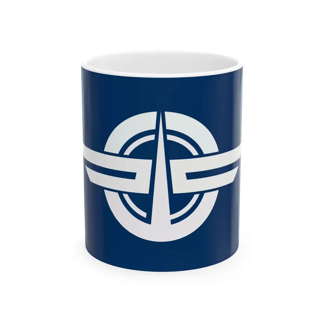 Flag of Minakami Gunma 1964-2005 (Japan) White Coffee Mug 11oz - Go Mug Yourself