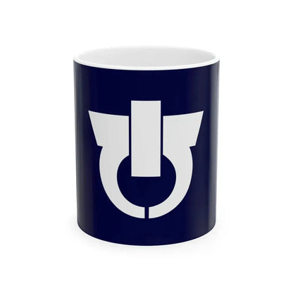 Flag of Minakuchi Shiga 1962-2004 (Japan) White Coffee Mug 11oz - Go Mug Yourself
