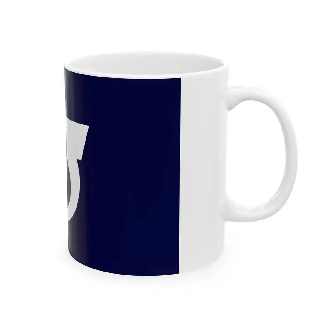 Flag of Minakuchi Shiga 1962-2004 (Japan) White Coffee Mug - Go Mug Yourself