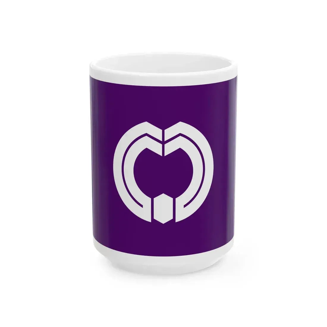 Flag of Minamata Kumamoto (Japan) White Coffee Mug 15oz - Go Mug Yourself