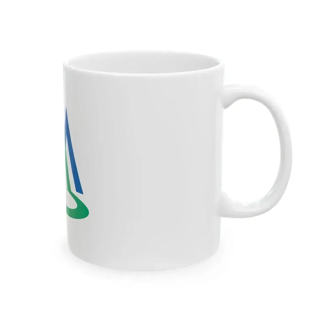 Flag of Minami-Alps Yamanashi (Japan) White Coffee Mug - Go Mug Yourself