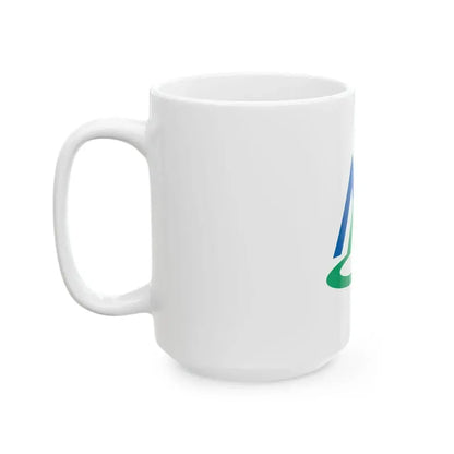 Flag of Minami-Alps Yamanashi (Japan) White Coffee Mug - Go Mug Yourself