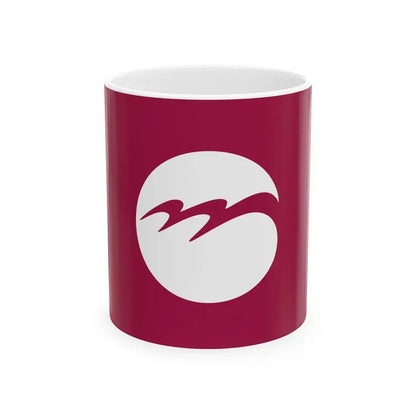 Flag of Minami Fukuoka (Japan) White Coffee Mug 11oz - Go Mug Yourself