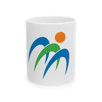 Flag of Minami Tokushima (Japan) White Coffee Mug 11oz - Go Mug Yourself