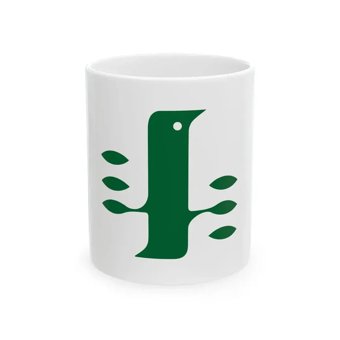 Flag of Minami Ward Sapporo Hokkaido (Japan) White Coffee Mug 11oz - Go Mug Yourself