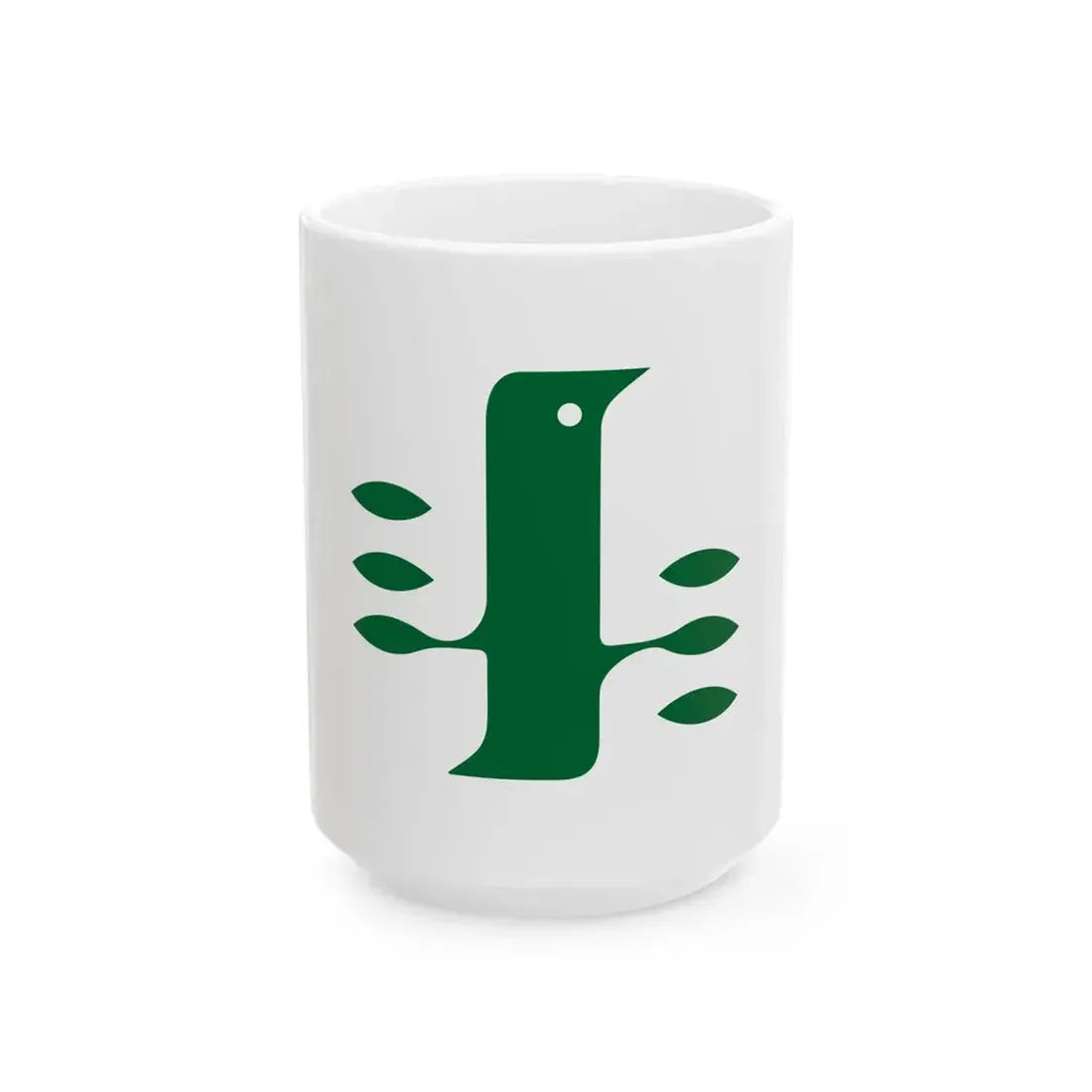 Flag of Minami Ward Sapporo Hokkaido (Japan) White Coffee Mug 15oz - Go Mug Yourself