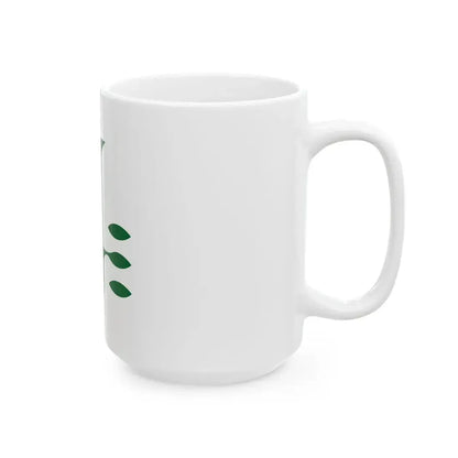 Flag of Minami Ward Sapporo Hokkaido (Japan) White Coffee Mug - Go Mug Yourself