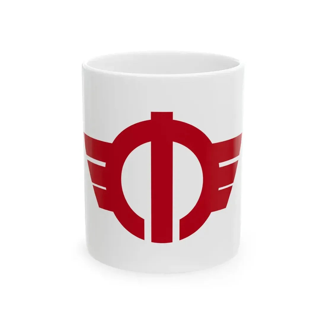 Flag of Minamiashigara Kanagawa (Japan) White Coffee Mug 11oz - Go Mug Yourself