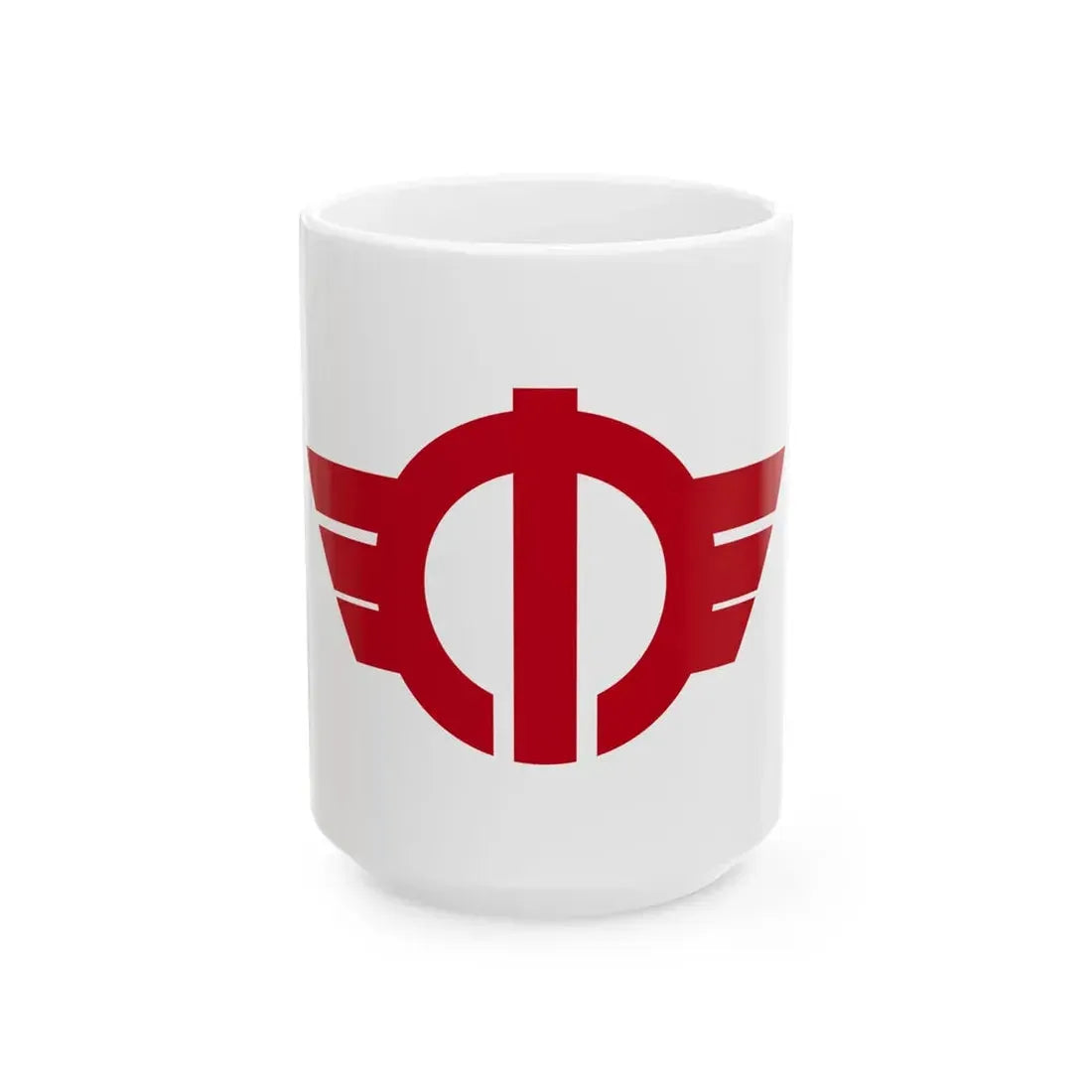 Flag of Minamiashigara Kanagawa (Japan) White Coffee Mug 15oz - Go Mug Yourself