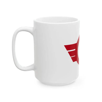 Flag of Minamiashigara Kanagawa (Japan) White Coffee Mug - Go Mug Yourself