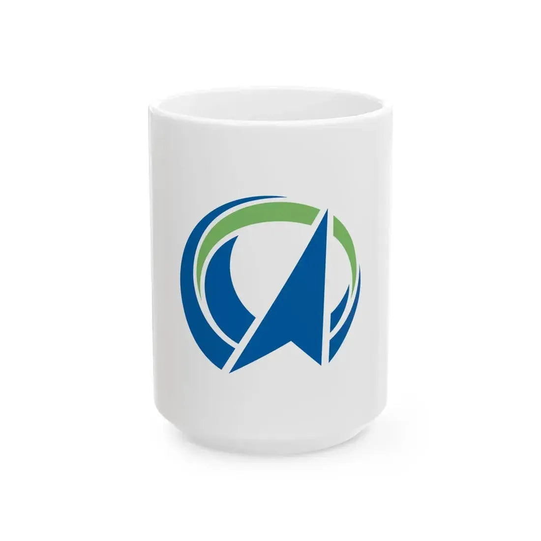 Flag of Minamiawaji Hyogo (Japan) White Coffee Mug 15oz - Go Mug Yourself