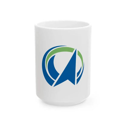 Flag of Minamiawaji Hyogo (Japan) White Coffee Mug 15oz - Go Mug Yourself