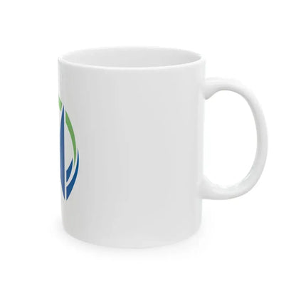 Flag of Minamiawaji Hyogo (Japan) White Coffee Mug - Go Mug Yourself