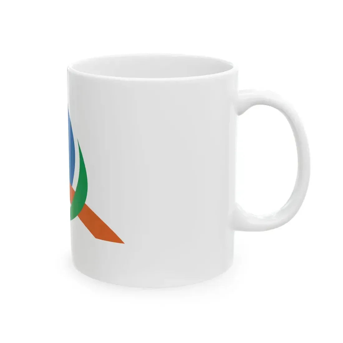 Flag of Minamiechizen Fukui (Japan) White Coffee Mug - Go Mug Yourself