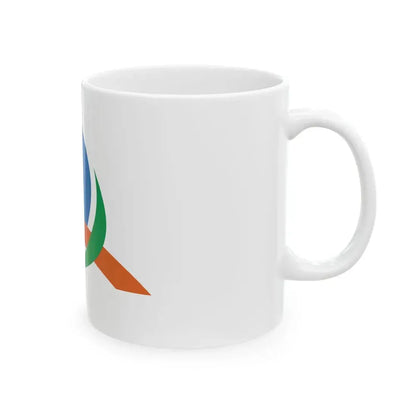 Flag of Minamiechizen Fukui (Japan) White Coffee Mug - Go Mug Yourself