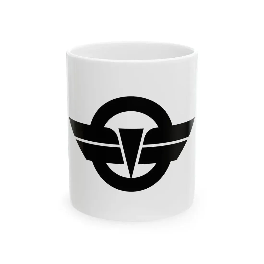 Flag of Minamikushiyama Nagasaki 1963-2005 (Japan) White Coffee Mug 11oz - Go Mug Yourself