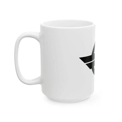 Flag of Minamikushiyama Nagasaki 1963-2005 (Japan) White Coffee Mug - Go Mug Yourself