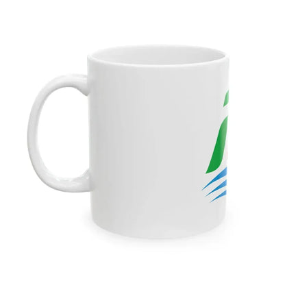 Flag of Minamisanriku Miyagi (Japan) White Coffee Mug - Go Mug Yourself